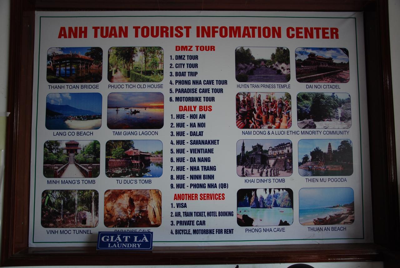 Anh Tuan Hotel Hue Exterior foto
